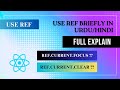React UseRef Hook Explain In Urdu/Hindi | React Nativerse