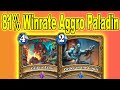 Over 81% Winrate Aggro Midrange Paladin Deck You Will Like! Castle Nathria Mini-Set | Hearthstone