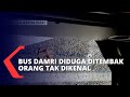 Kaca Bus Damri Pecah, Ditembak Orang Tak Dikenal Saat Melintas di Jalan Trans Kalimantan