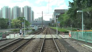 【暢行無阻】港鐵 LRT 第一期列車 (1008) 751綫 行車片段 (天水圍至洪水橋)