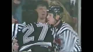 Fights- Todd Ewen MON( RIP) 🆚 Mark Potvin LA ( RIP) ( @ MON 1993 )