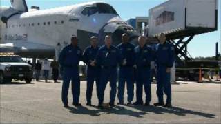 STS-129 Astronaut Post Landing Activities