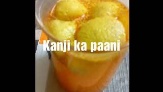 Kanji ka paani | how to make kaanji ka paani | mustard seed water | kaanji recipe | kaanji