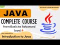 Java tutorial for beginners | Introduction to java