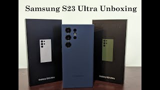 Samsung S23 Ultra Unboxing