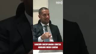 Sanción disciplinaria a abogado de Uribe, Diego Cadena, le impedirá trabajar por tres años #shorts