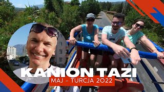 Kanion Tazi Maj Turcja 2025. Mała Kapadocja Turcja spacer pośród ruin. Antyczne miasto Selge Turcja.