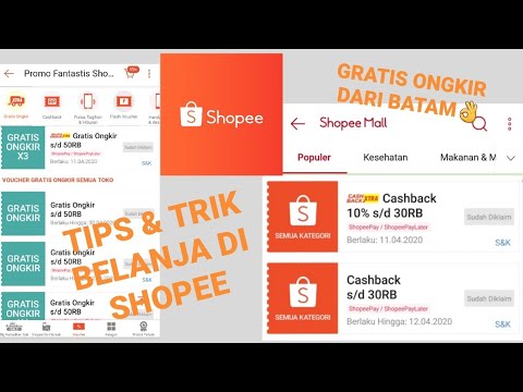 TIPS BELANJA DI SHOPEE👌 GRATIS ONGKIR TANPA MIN PEMBELIAN SHOPEE HAUL ...