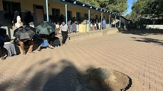 Residents in Botswana head to the polls, as Mokgweetsi Masisi seeks second term