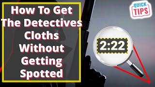 Hitman 3 - How To Get The Detectives Cloths Without Getting Spotted