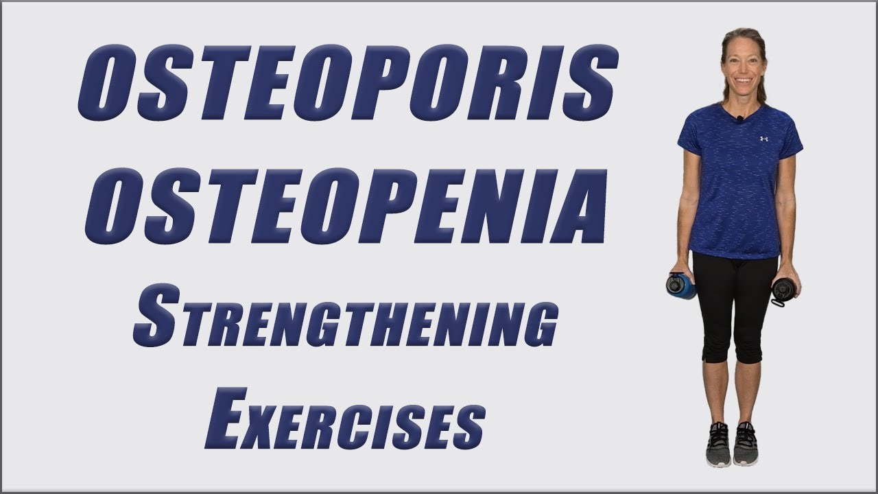 HOME EXERCISES For Better Bone Density | Osteoporosis And Osteopenia ...