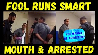 Frauditor Runs Smart Mouth to Wrong Cop \u0026 Arrested!