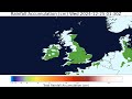 uk weather forecast two week outlook gfs run 2024 12 24 00z