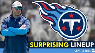 Tennessee Titans SURPRISE Starting Lineup Revealed By ESPN Before NFL Training Camp | Titans Rumors