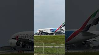 Emirates (Rugby World Cup France 2023 Livery) Airbus A380-861 Toronto to Dubai #shorts