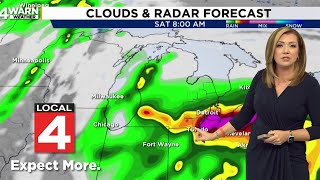 Metro Detroit weather forecast May 22, 2026 -- 6 a.m. Update