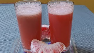 Babloos Naranga Juice || Pomelo Juice || കമ്പിളി നാരങ്ങ ജ്യൂസ്