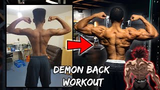 Demon Back Workout | Full Back Day Explained 🔱
