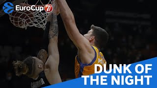 7DAYS EuroCup Dunk of the Night: Pradilla dunks in traffic!