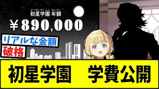 【学マス】初星学園の学費が公開されたわけだが【反応集】【学園アイドルマスター GOLD RUSH】【※ネタバレ注意】