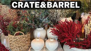 Crate\u0026Barrel Christmas 2024: Christmas Decor INSPIRATION