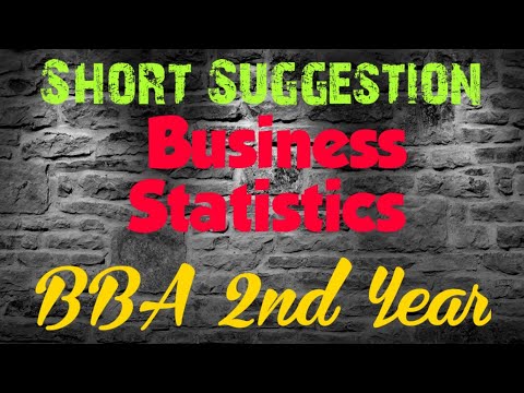 2)Business Statistics:৫০ মিনিটের ১টি ক্লাসে ১ অধ্যায় শেষ করে পরিক্ষায় ...