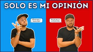 Aprende a dar tu OPINIÓN con el SUBJUNTIVO (con ejemplos)