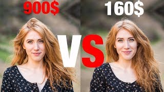 900$ lens vs 160$ lens (Sony 55mm f/1.8  \u0026 Kamlan 50mm f/1.1)