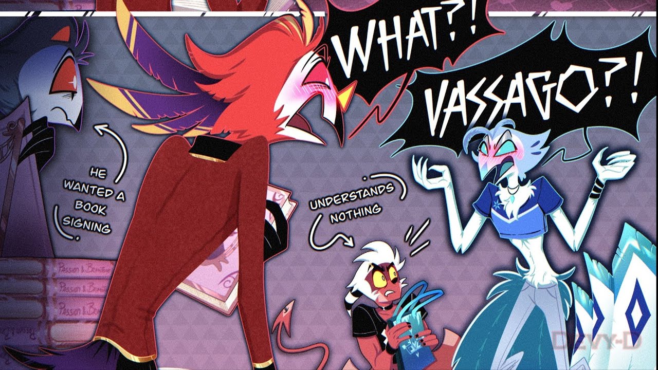 Andrealphus And Jessie Find Out Vassgo And Stolas's Secret! (Hazbin ...