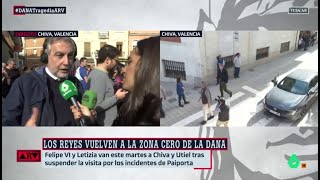 Alsina analiza en 'Al Rojo Vivo' su encuentro con los reyes Felipe VI y Letizia en Chiva