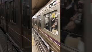 Osaka Metro谷町線22系愛車12編成大日行き到着シーン