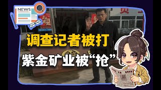 【参考信息第381期】调查记者被打；紫金矿业被“抢”