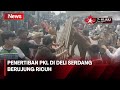 Penertiban PKL di Deli Serdang Berujung Ricuh