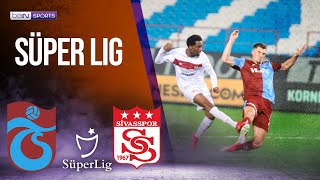 Trabzonspor vs Sivasspor | SÜPERLIG HIGHLIGHTS | 04/12/24 | beIN SPORTS USA