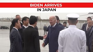 Watch: Joe Biden Arrives in Hiroshima on a rainy day for G7 Summit, Stresses Global Cooperation