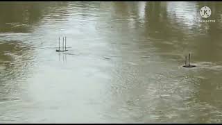 Flood at Howrah River Battala,Agartala,Tripura,India