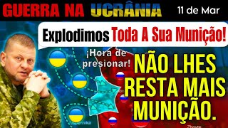 11 de Mar: Linhas russas COLAPSAM em Pokrovsk após EXPLOSÃO MASSIVA em depósito de munições