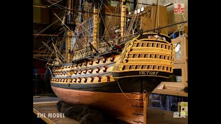 HMS VICTORY 1805 Scale 1/96 1032mm 40" Wood Model Ship Kit(ShiCheng)