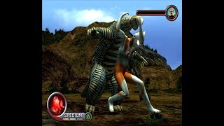 【PS2 ウルトラマン】ストーリーモード 怪獣フルモード