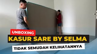 Unboxing Kasur Latex Spring Sare by Selma