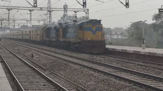 14507 fazilka intercity express ariving  karnal station !! Delhi to Bathinda !!