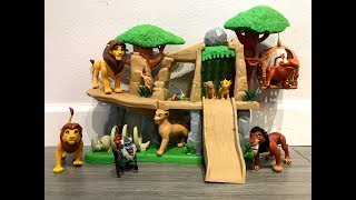 Lion King Pride Lands Playset and Deluxe Figure Set review with a sing along!