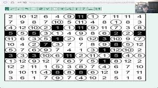 Solving the majority of the Number Logic puzzles and Fill-a-Pix - Conceptis Puzzles - V1C26