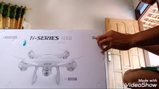 Unboxing drone pertama nartor nx8