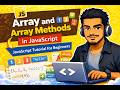 Array in JavaScript | Array Method Explained (push, pop, shift, unshift) | JS Tutorial for Beginners