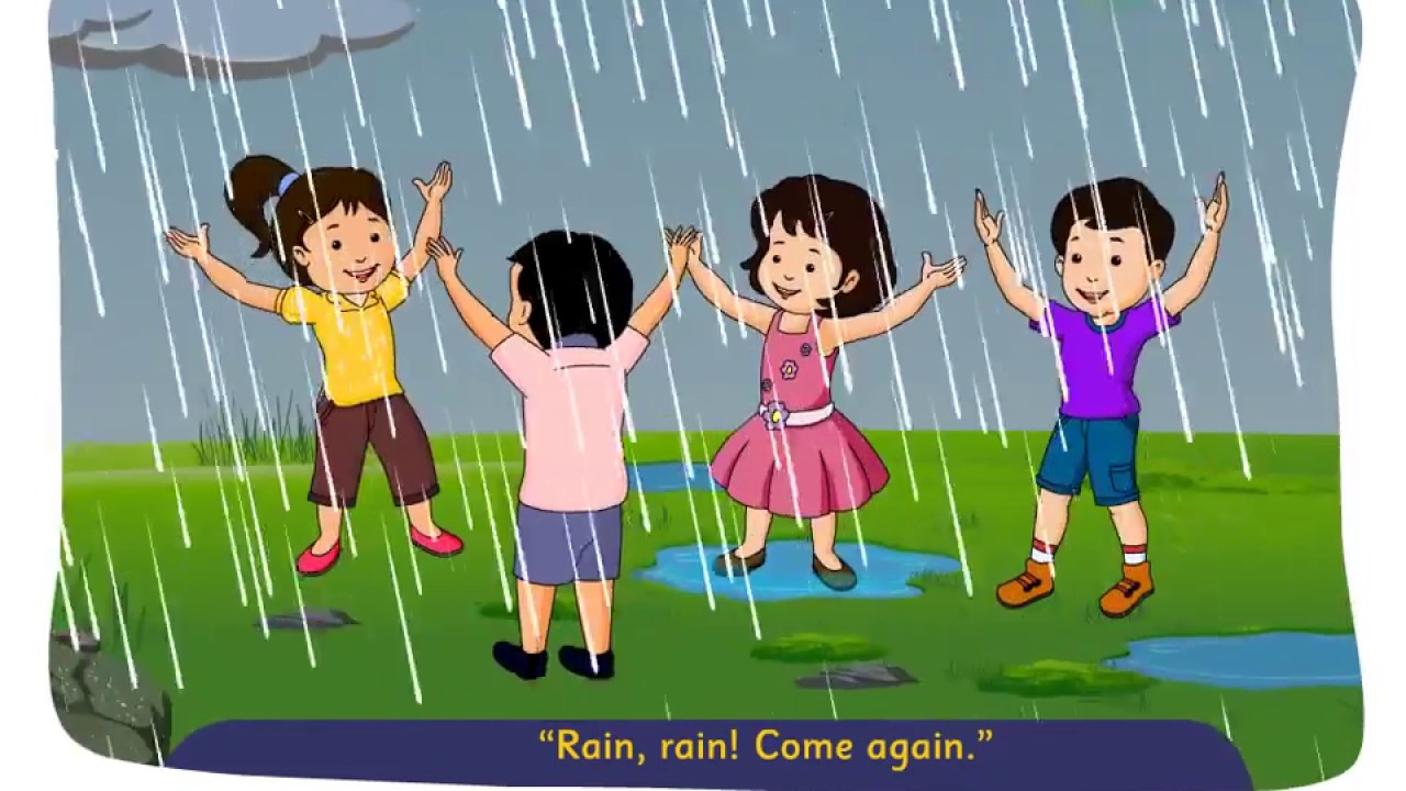 Rain Rain Come Again Nursery Rhymes Youtube
