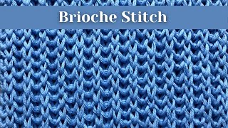 Beginner Brioche Knitting Patterns ✨ One Row Repeat 2 Identical Sides