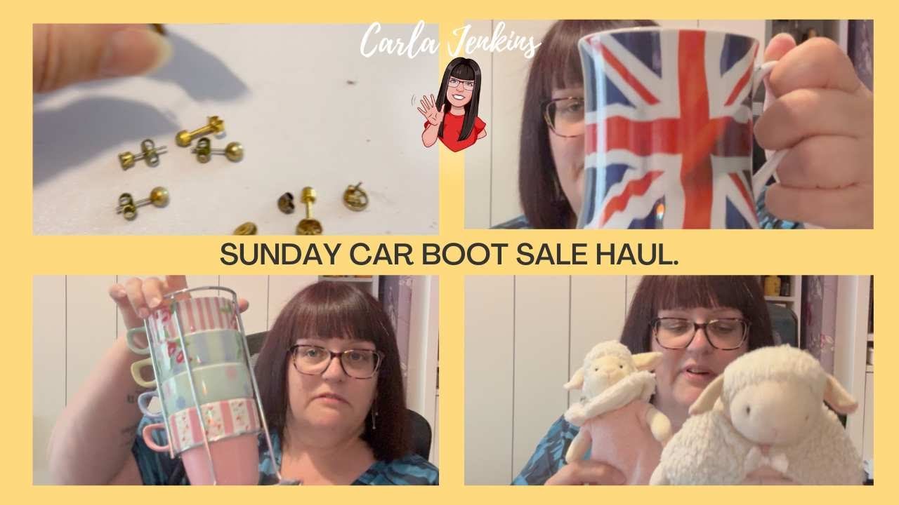 Monday Car Boot Sale Haul From Sunday Carla Jenkins Youtube