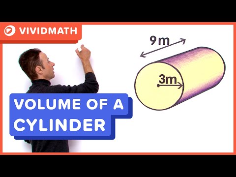 Volume Of A Cylinder Volume Of A Cylinder