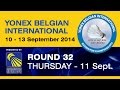 R32 - MS - Pablo Abian vs Petr Koukal - 2014 Yonex Belgian International